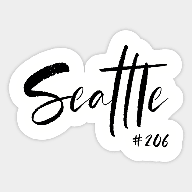 Seattle Sticker by nyah14